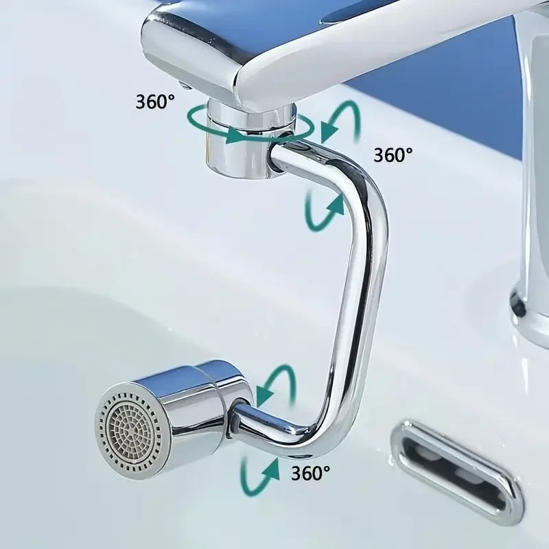 1080° Swivel Stainless Steel Kitchen Faucet Extender