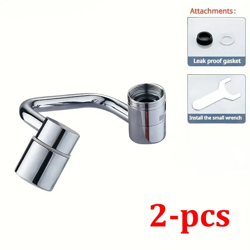 1080° Swivel Stainless Steel Kitchen Faucet Extender